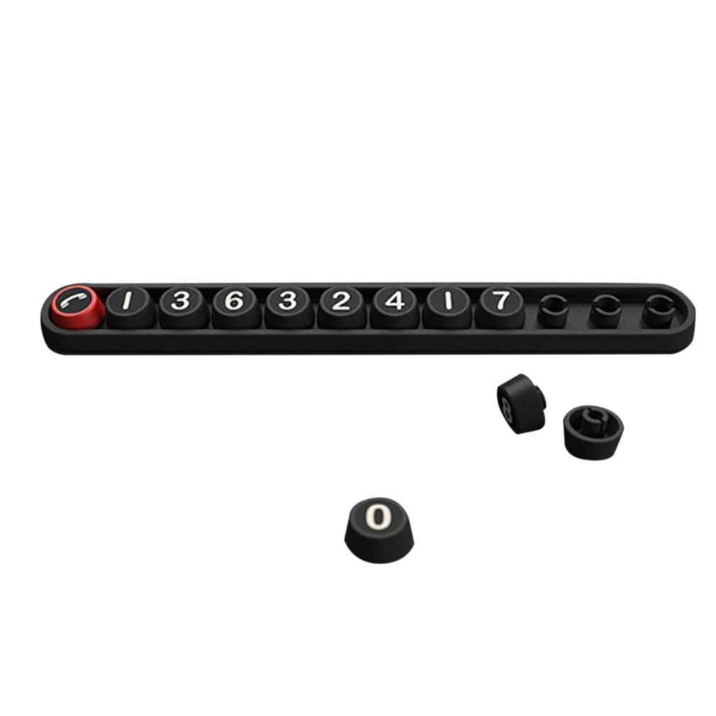 Kreative Auto Temporäbetreffend Parkplatz Karte Telefon Anzahl Karte Aufkleber Privatsphäbetreffend Schutz Universal- Auto Innen Liefert