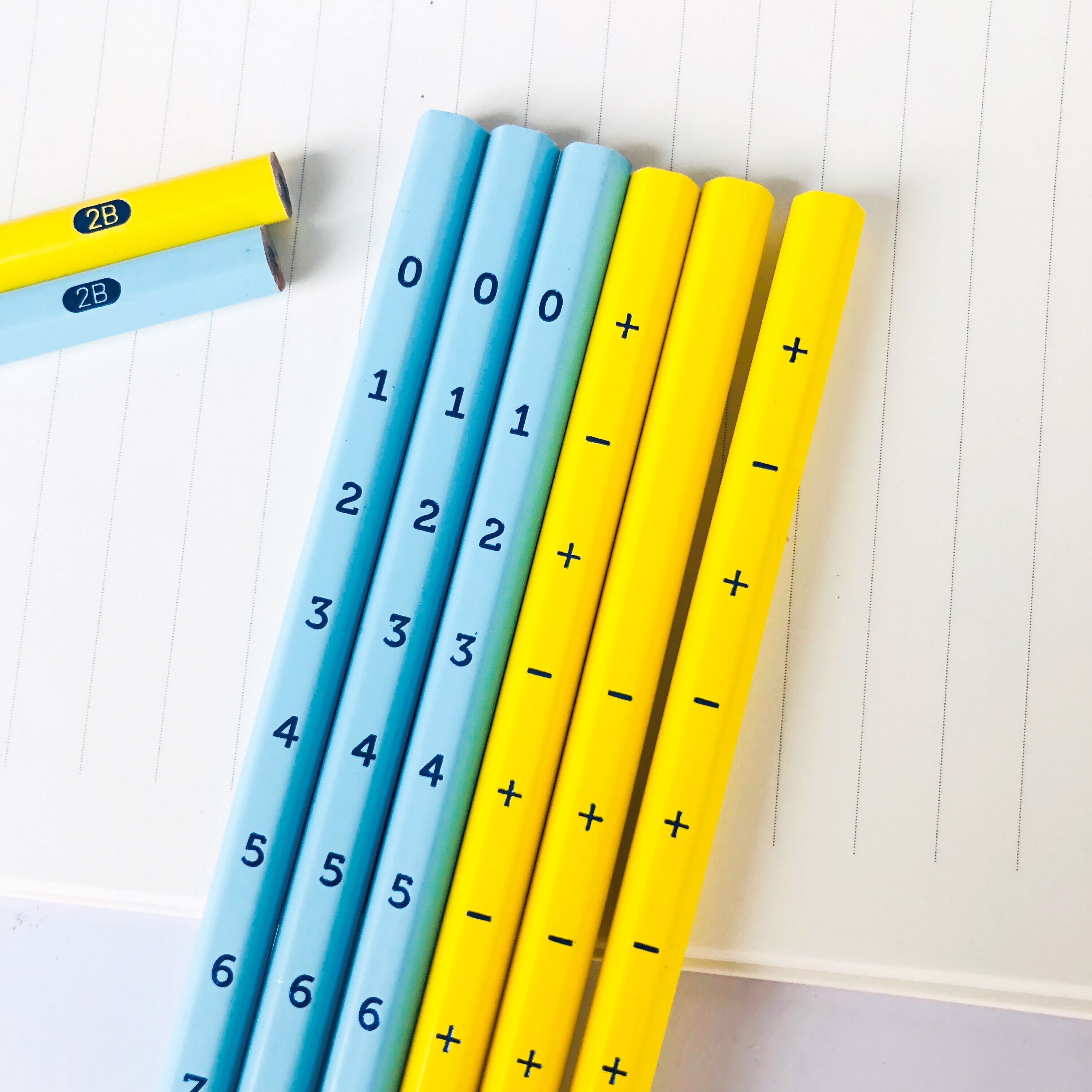 3 stücke Puzzle Zahlen Plus Minus- 2B Standard Holz Bleistift Schreiben Schreibwaren Schule Versorgung