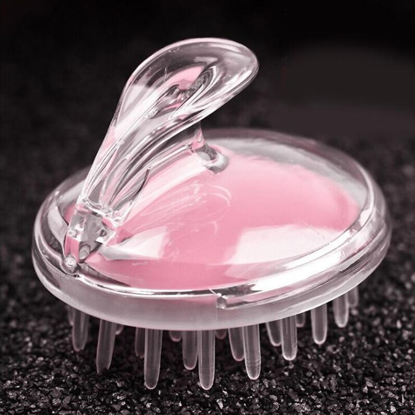 Weiche Silikon Shampoo Kopfhaut Dusche Körper Waschen Haar Massage Massagegerät Pinsel Kamm Schlecht Spa abnehmen Styling werkzeuge Heimat Schlecht