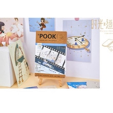 30 Teile/satz Rückwirkend Zeit Serie Postkarte Spezielle Grußkarten DIY Tagebuch Dekoration Schreibwaren