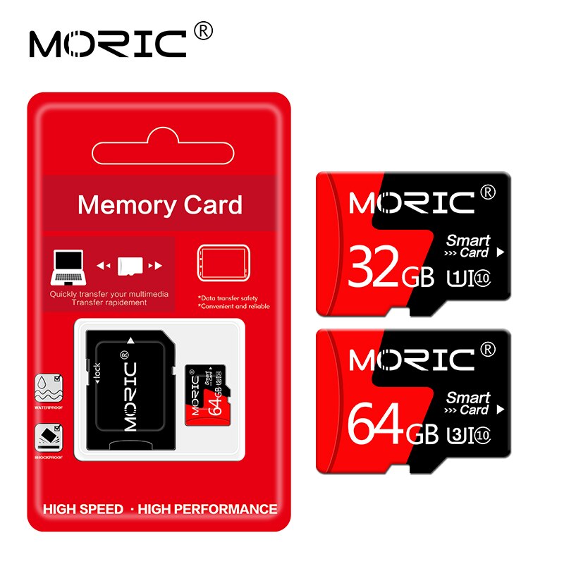 Neue Klasse 10 Moric TF karte 256GB 128GB 64GB speicher karte 32GB 18GB Mikro sd karte 128GB 256GB Mini karten microsd mit freies Adapter