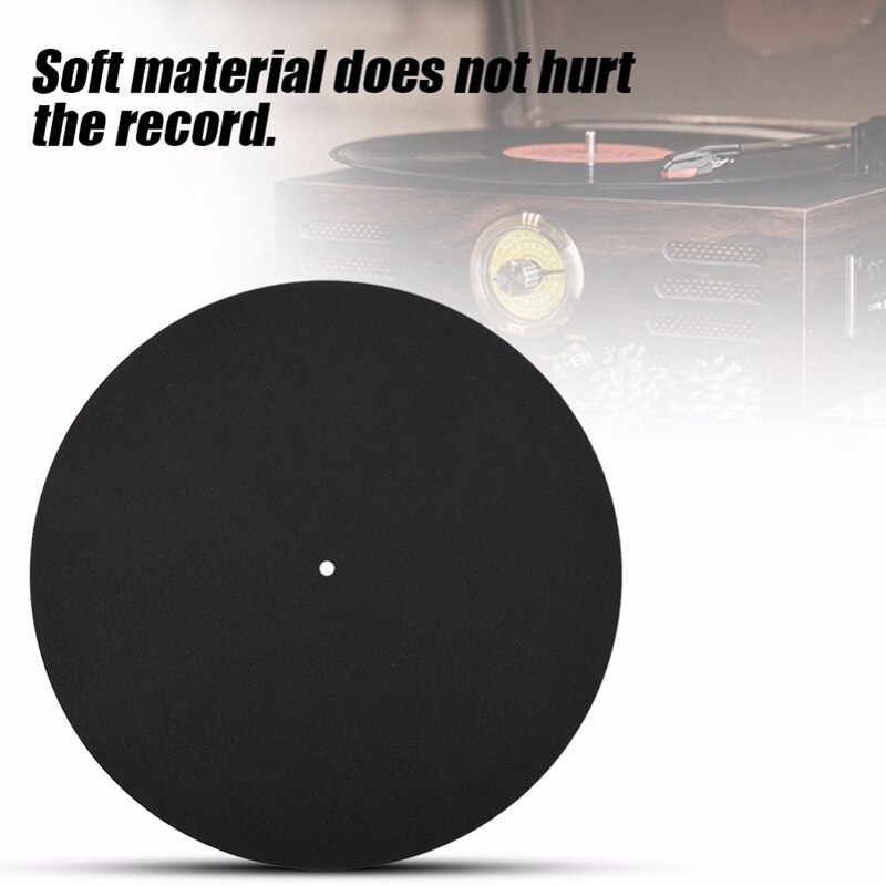 1Stck Ultra-Dünne Anti-Statische Lp Vinyl Plattenspieler Plattenspieler Pad Für Phonographs Flache Weichen matt Rekord slipmat matt Pad