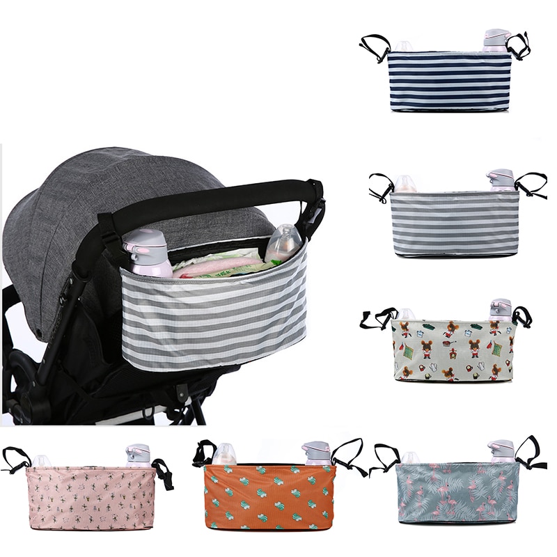 Baby Kinderwagen Organizer Tasche Mit Tasse Halfter Für Rollstühle Baby Wagen Kinderwagen Warenkorb Flasche Windel Tasche yoya Kinderwagen Zubehör