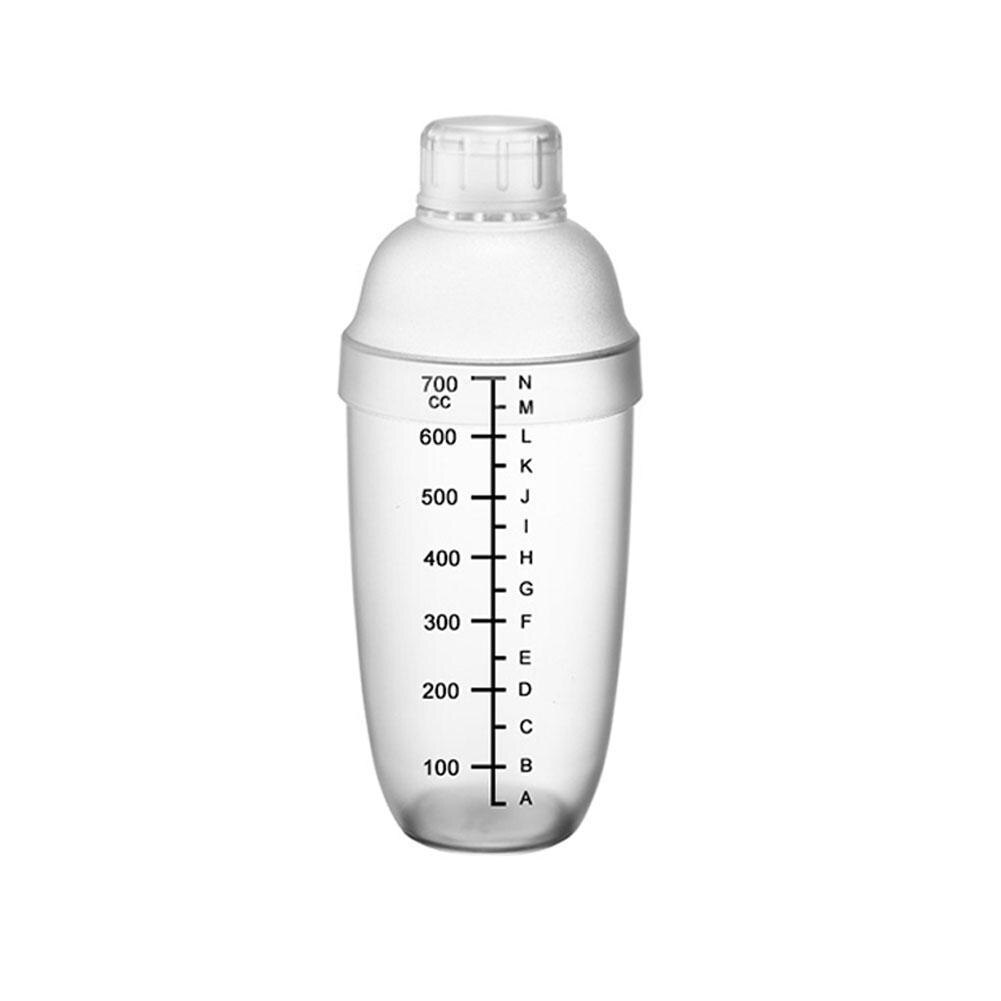 Kunststoff Cocktail Shaker Wein Getränke Rührgerät Wein Shaker Rührgerät Werkzeuge Trinken 300ml/500ml/700ml/1000ml Bar Barware A2J6