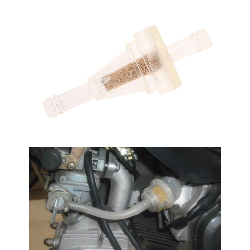 Motorrad Kupfer Ader Benzin Filter Universal- Benzin Inline Kraftstoff Filter Widerstand Auto Kraftstoff Filter Element Motorrad Reparatur M