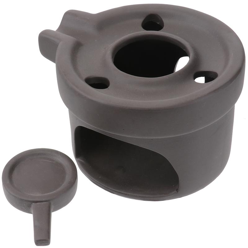 1Pc Tee Wärmer Teekanne Wärmer Keramik Kerze Stehen Tee Heizung Tee Herde Wärmer Kerze Halfter ohne Kerze
