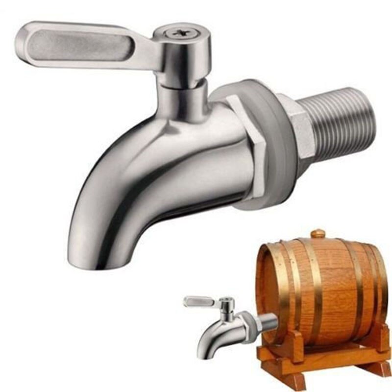 1pc 304 Edelstahl Edelstahl Getränke Trinken Spender Wein Fass Zapfen/klopfen/Wasserhahn Wein Zubehör