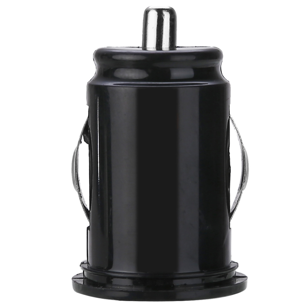 12V Energie 2,1 EINE Dual 2 Hafen USB Mini Auto Zigarette Leichter Ladegerät Adapter Für i-Telefon 7 Plus 6 5S 4s Schwarz Weiß 12V Energie