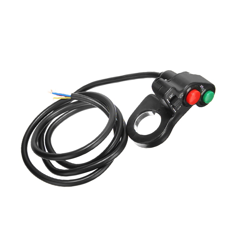 halt Motorrad Schalter Scheinwerfer Tandem lautsprecher Dirtbike Starten L/R Laufen