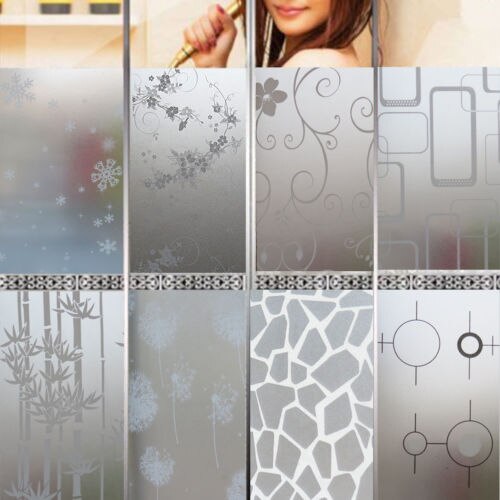 Schlecht Glas Fenster Film Aufkleber Neue Wasserdichte PVC undurchsichtig Privatsphäbetreffend Statische Milchglas Fenster Film Wohnkultur
