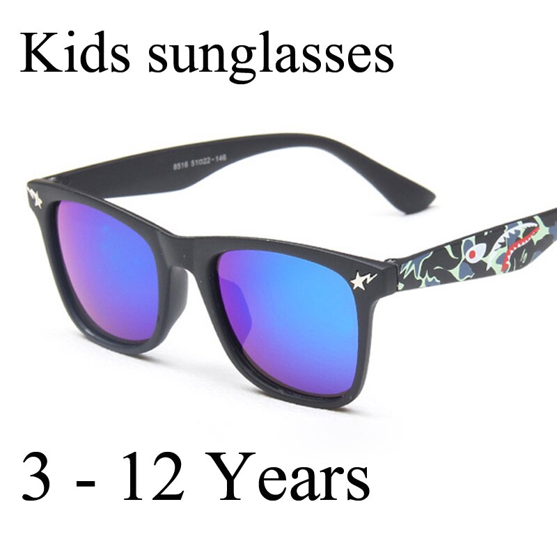 freundlicher Sonnenbrille Platz Spiegel Sonnenbrille Sonnenbrille für Jungen und Mädchen Brillen UA400