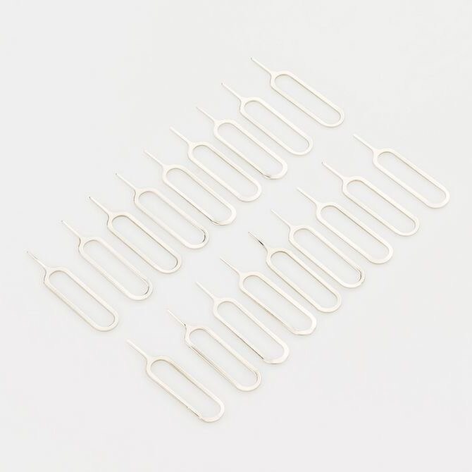 10Stck SIM Karte Tablett Entfernung Stoßen Stift Universal- Sim Karte Tablett Stift Entferner Stoßen Stift Nadel Telefon Werkzeug Für IPhone Samsung Huawei