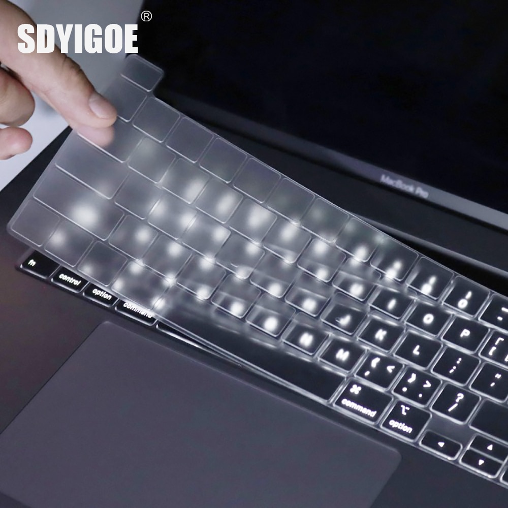 Für macbook Profi 16 Tastatur schutzhülle Film TPU Neue macbook Profi 16 zoll A2141 tastatur abdeckung 0,03mm transparent tastatur abdeckung