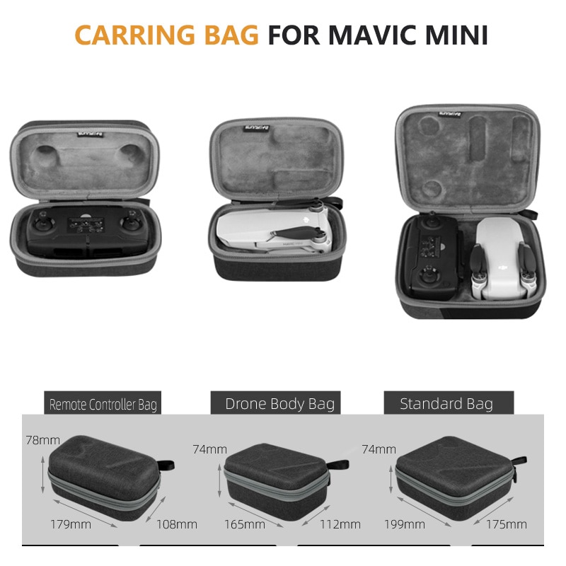 DJI Mavic Mini 2 Schutz Lagerung Tasche Tasche für DJI Mavic Mini Drohne Fernbedienung Drohne Zubehör