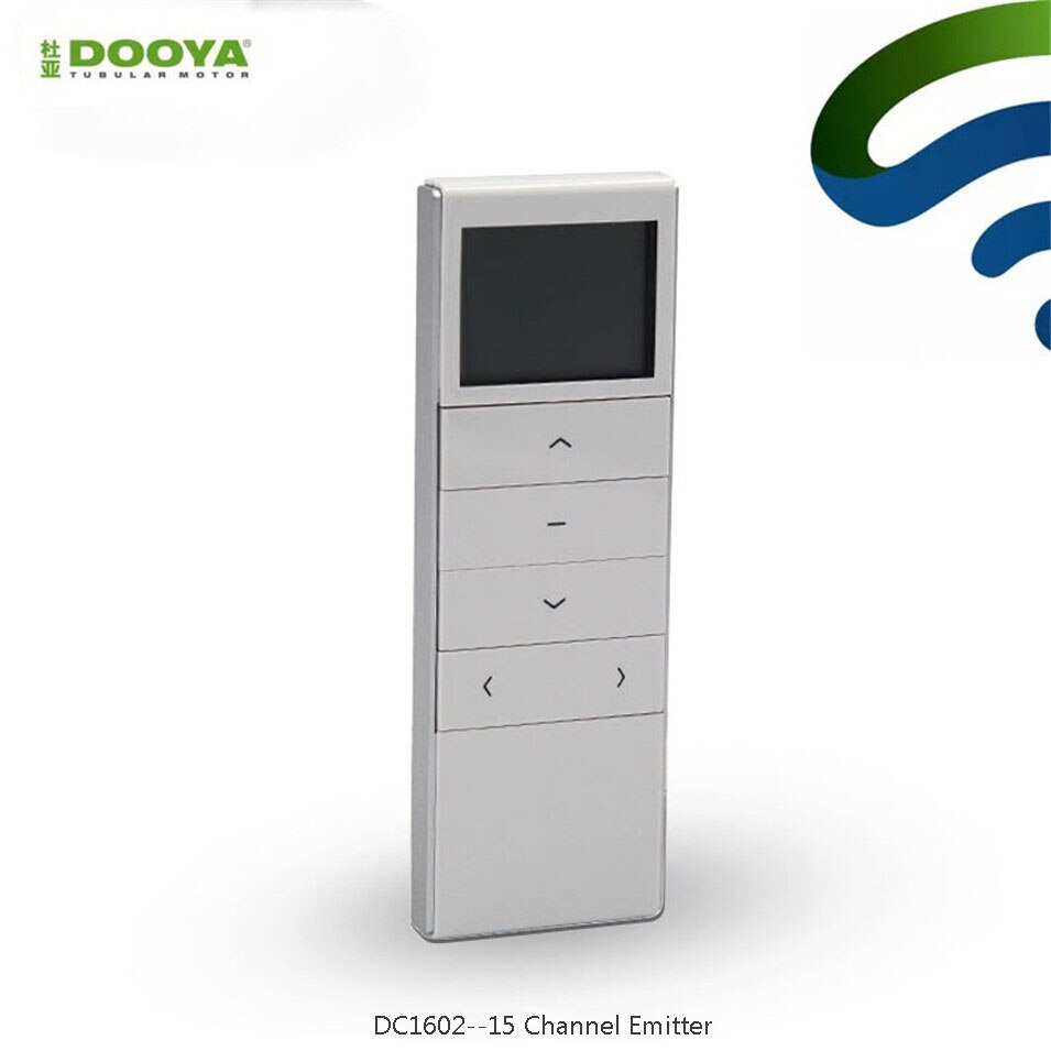 Dooya DC1602 15 kanäle 433MHz drahtlose fernbedienung eingang 3V batterie Absender für motorisierte rollos, Zebra jalousien