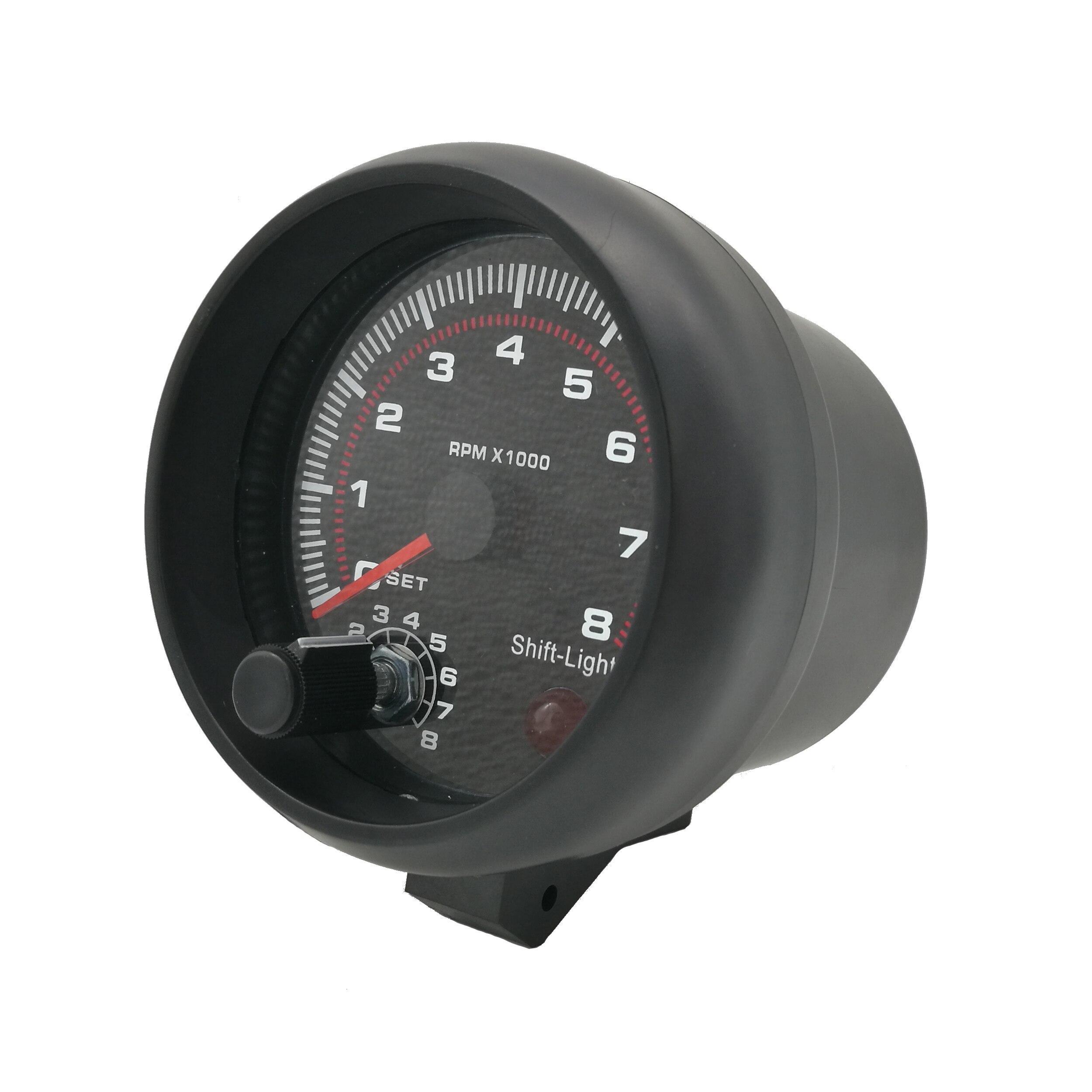 Neue Auto Lkw Tachometer Digital Tacho Schwarz Auto Tachoscope Messgerät Revolution Meter 12V 3,75 Zoll 8000RPM Für Auto