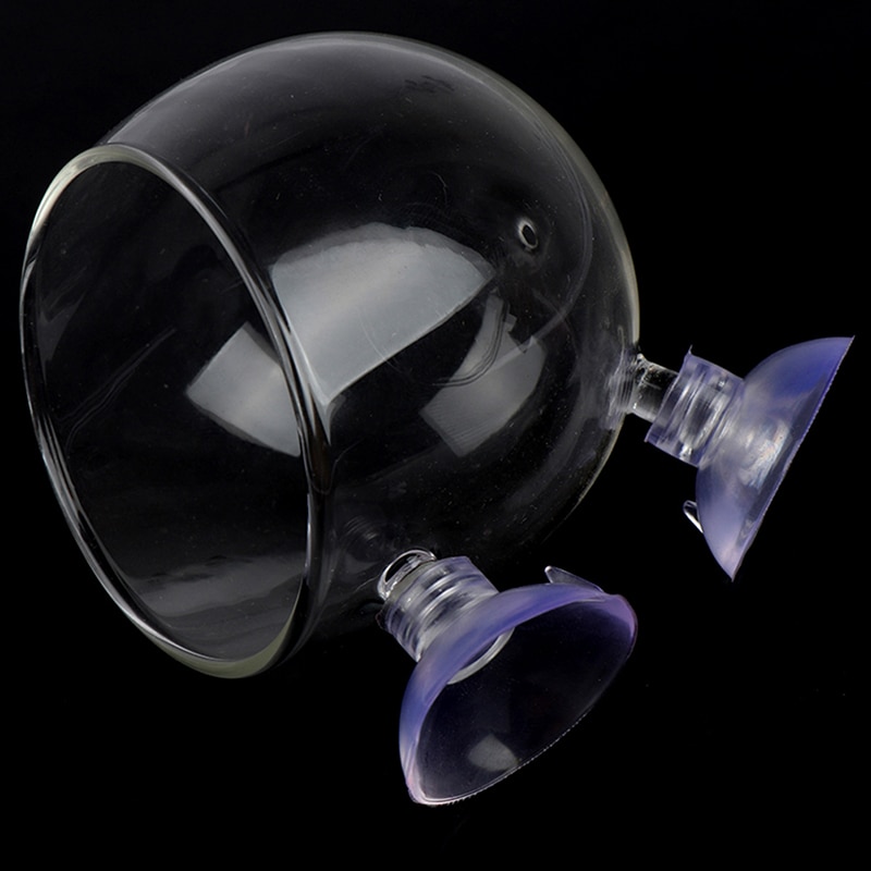 Fisch Panzer Mini Kristall Glas Topf Aquarium Pflanzer Aquakultur Tasse Dekoration Polka Wasser Topf Aquatische Pflanzen Zylinder Tasse