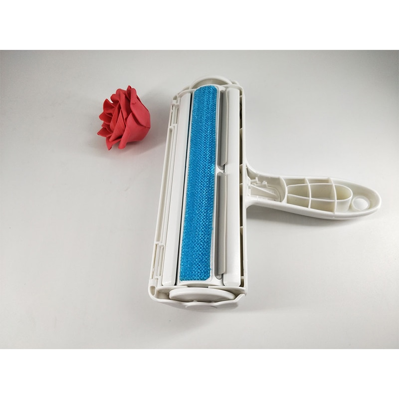 Haustier Haar Rolle wiederverwendbar Plastik Pelz Rolle Selbst-Reinigung Baumwolle Wolle Entfernung Kamm Epilierer Vlies Reinigung Pinsel für Haustier hund eine