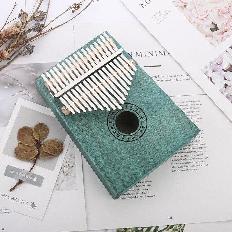 Kalimba 17 Schlüssel Mahagoni Daumen Klavier Mbira Musical Maschine Instrument Afrika Finger Klavier 30 schlüssel Instrumento Elch