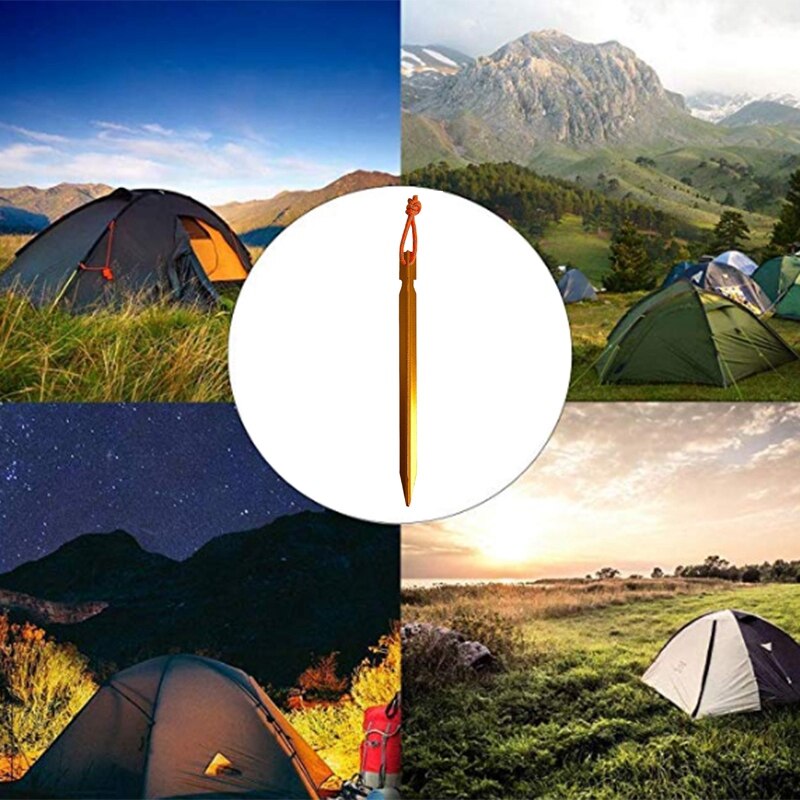 12 Packungen Ich bin Freien Zelt Einsätze Heringe, Baldachin Einsätze Heringe Strand Zelt Einsätze