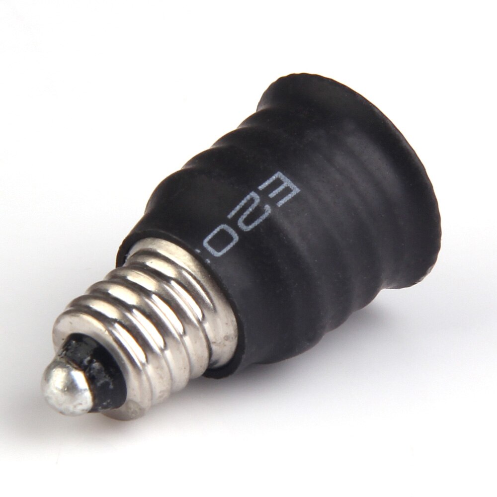 E10 zu E14 Basis LED Licht Lampe Birne Adapter Konverter Schraube Buchse hoch Material Sockel Glühbirne Adapter Lampe Halfter