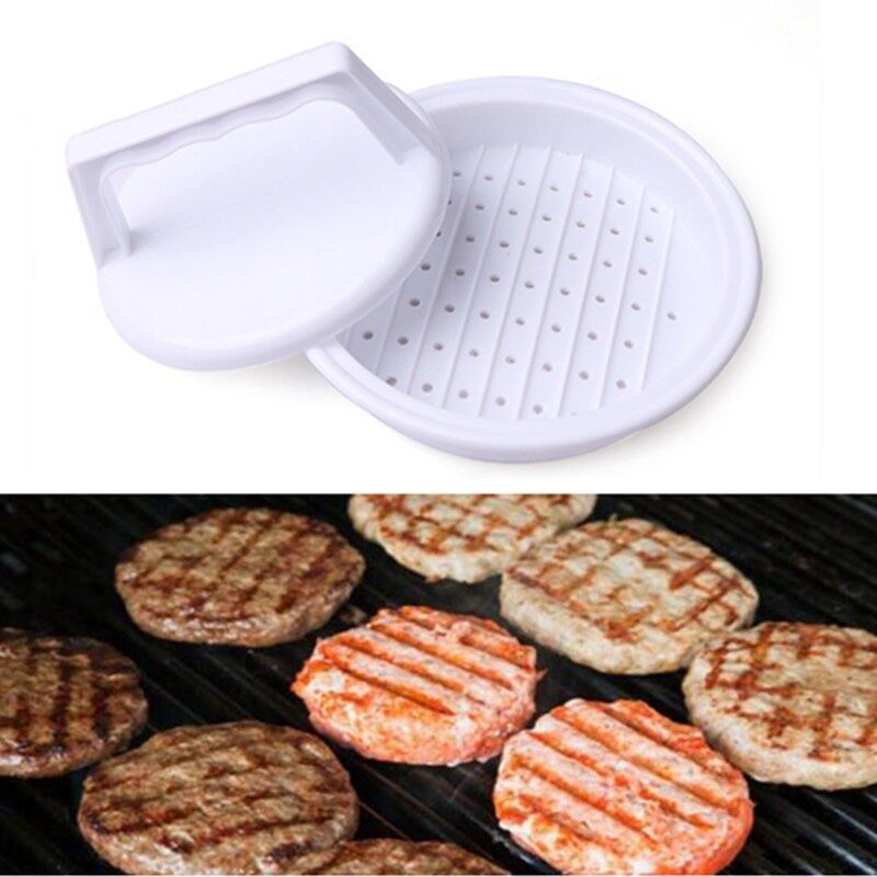 1PC DIY Hamburger Fleisch Presse Werkzeug Lebensmittel-Klasse Kunststoff Macher Fleisch Hersteller Schimmel Hamburger Presse Hamburger Pasteten bilden küche Werkzeug