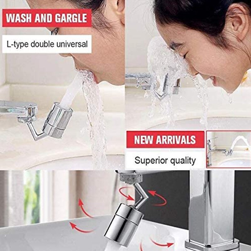 Universal- Spritzen Filter Wasserhahn, Küche Wasserhahn belüfter Waschbecken Beweglichen klopfen Kopf Drehbare Filter Düse schwenken Wasser Sparer