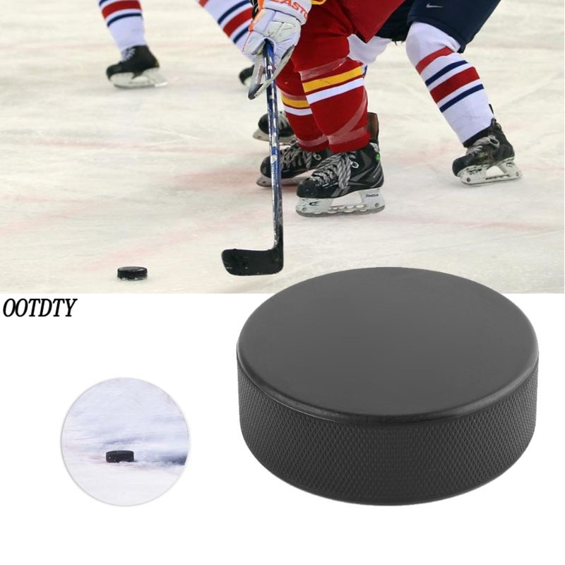 Professionelle Sport klassisch Schwarz Eis Eishockey Wettbewerb Ausbildung Gummi Puck