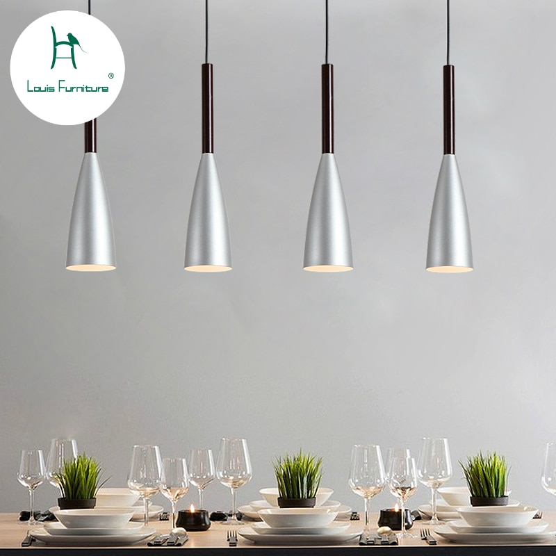 Ludwig nordisch Moderne Einfache Schlafzimmer Nacht Kronleuchter Einzigen Kopf Kreative Tisch Kronleuchter Lampe Restaurant Licht