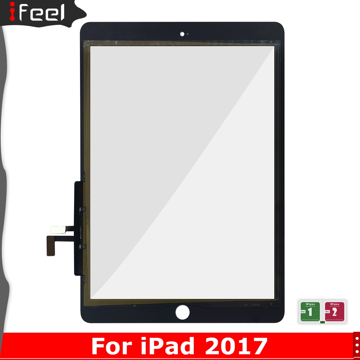 Für iPad Touchscreen Digitizer Für iPad 5 iPad 9,7 A1822 A1823 Bildschirm Glas berühren Tafel Sensor 9,7 Ersatz
