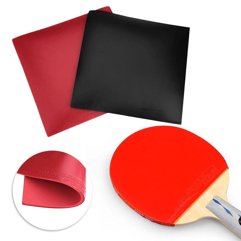 Tischtennis Gummi Tragbare Sport verrotten Schwarz Klingeln Pong Schläger Profi Gummi draussen Tischtennis Pad Hülse Fitnessstudio Nützliche Werkzeuge