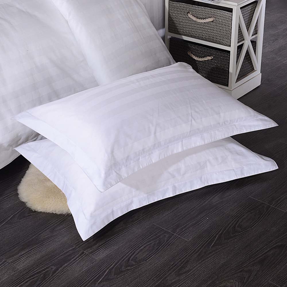 Kissenbezug Natürliche Baumwolle Reine Weiß Weiches Kissen fallen für Heimat Hotel 50*80/58*88cm Gesunde Kissen abdeckung