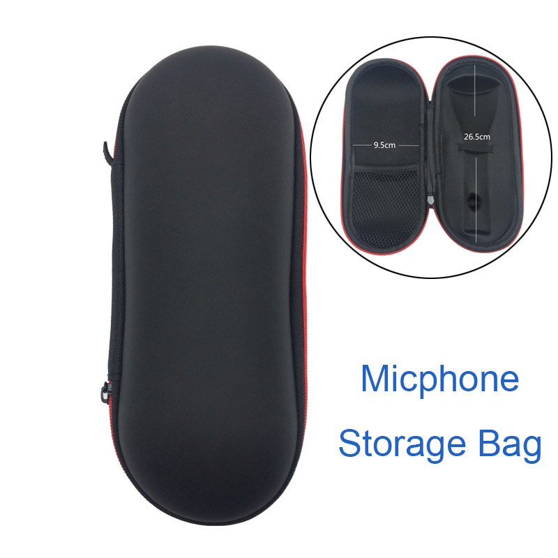 Mikrofon Lagerung Kasten Tragbare Wasserdicht Stoßfest Lagerung Durchführung fallen Schutz Tasche für Drahtlose Mikrofon