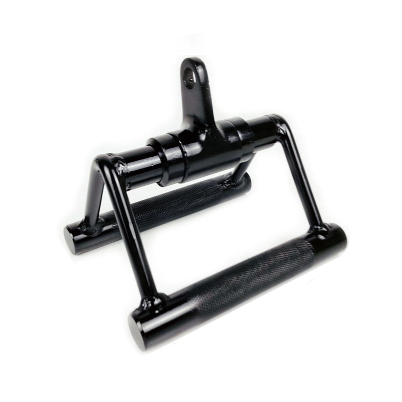 V Geformt Presse Unten Bar Multi Fitnessstudio Gewichtheben trainieren V-Bar 360 ° Rotierenden Rudern Maschine Bar Pully kabel Maschine Befestigung