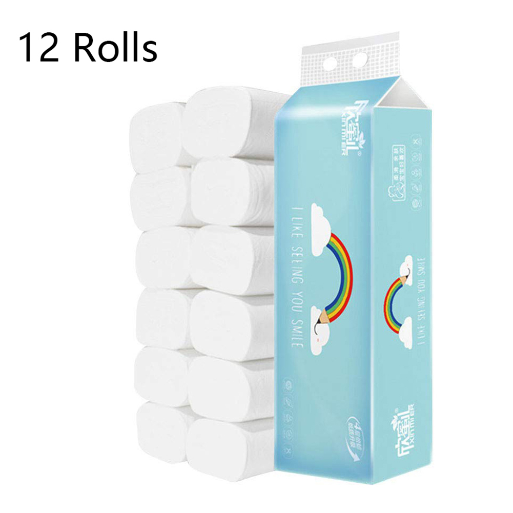 12 rollen Haushalt Küche Papier Gewebe Papier Rolle Haushalts Papier Wc Papier Schlecht Gewebe Rolle