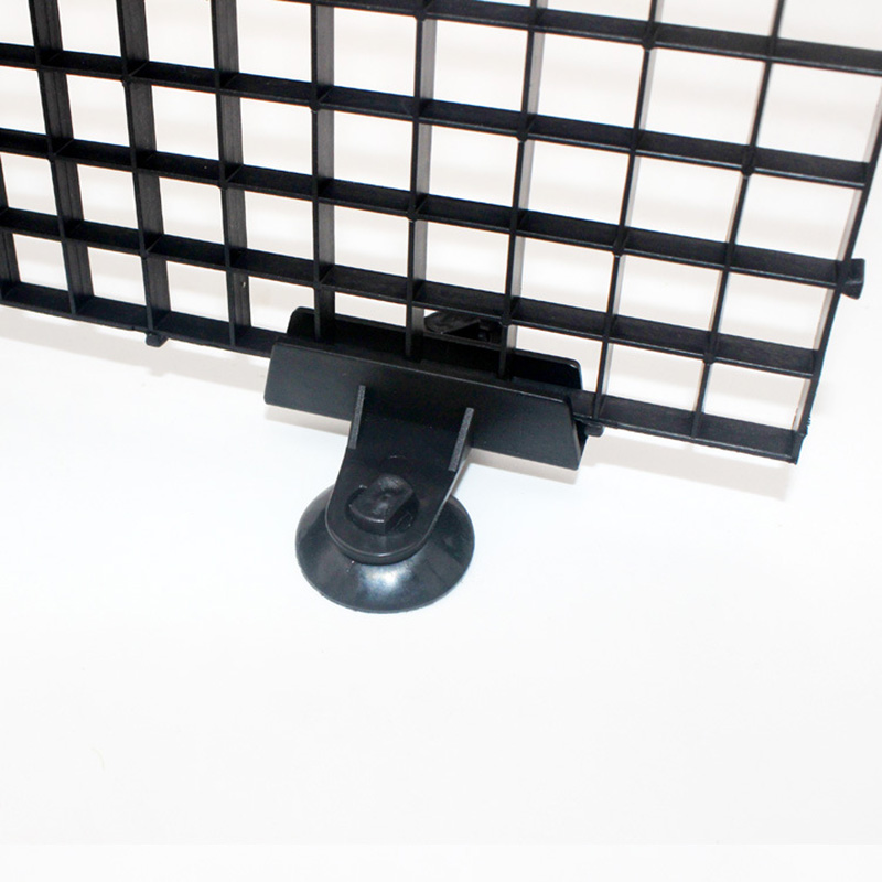 5 stück Aquarium Aquarium Teiler Saugnapf Teiler Schwarz Kunststoff Glas Clip Aquarium Liefert