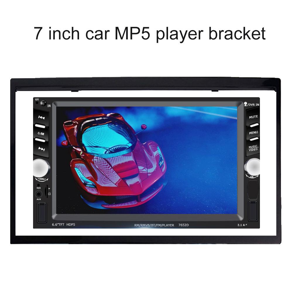 Auto MP5 Spieler Rahmen Universal- 7 Zoll Doppel Lärm Auto Multimedia Radio MP5 Spieler Installation Rahmen