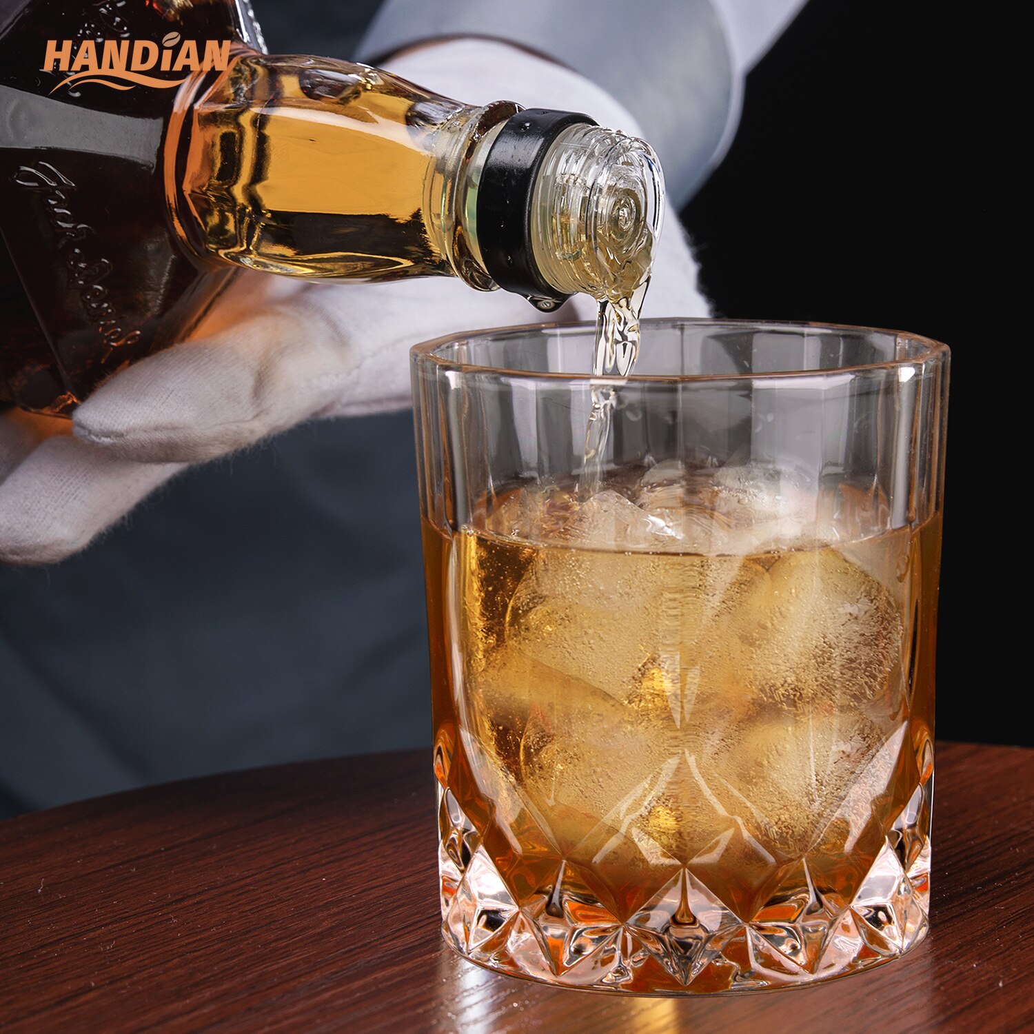 Blei-freies kristall glas Whiskey wein gläser Bar hause geistern Brandy wein gläser einstellen wein glas einstellen