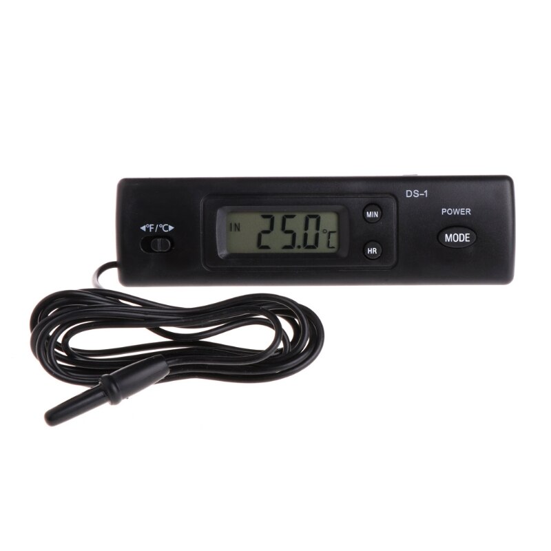 neue Digitale Aquarium Aquarium Thermometer Terrarium Innen & Außen Temperatur