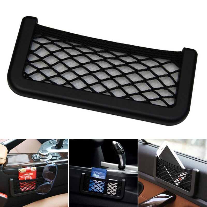 Auto Gittergewebe Netz Tasche Auto Organizer Universal- Lagerung Netz Halfter Tasche für jedes Auto Kreative vielfältig Gittergewebe Tasche Auto Styling # P1