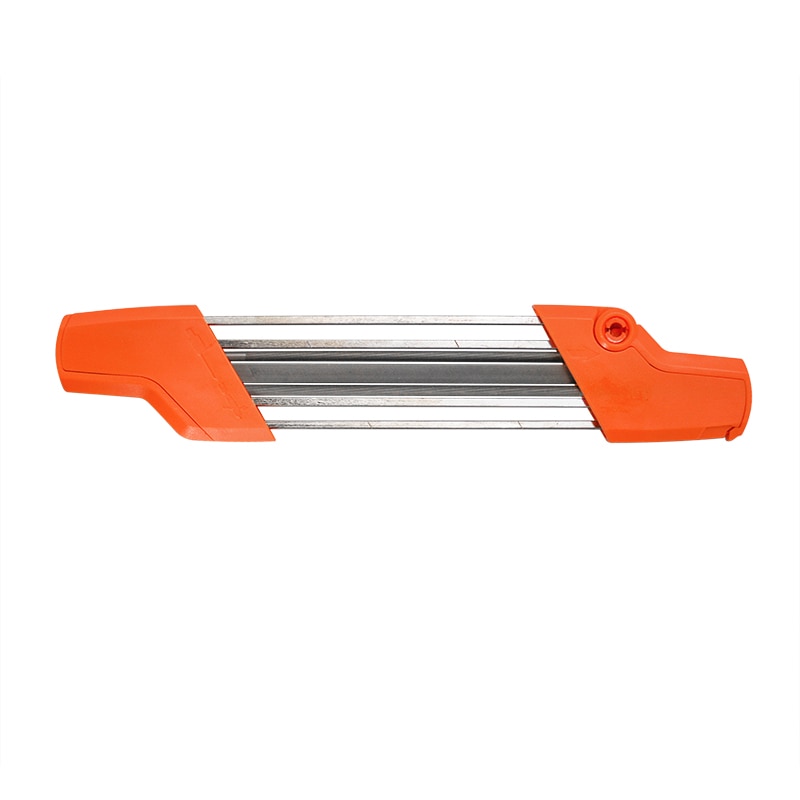Orange 2 in 1 13/64 5,2mm Kettensäge Kette Schnelle Datei Sah Spitzer Kette Schärfen Bausatz Für Stihl 3/8P .404 zoll Zubehör Werkzeug