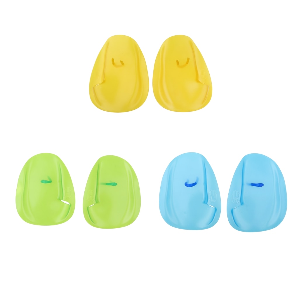 1 paar Schwimmen Hand Paddel Hand Ausbildung Paddel Flossen Flossen Wasser Sport für Frauen Männer freundlicher Schwimmen Hand Paddel