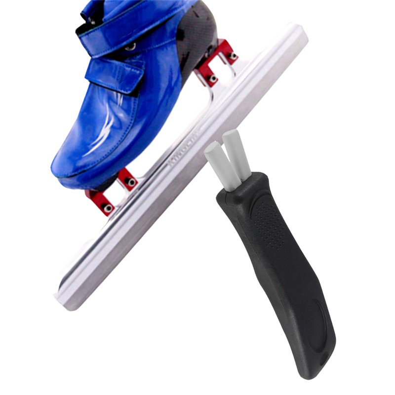 Eis Schlittschuh Spitzer Wetzstein Hand Schärfen System Eishockey skaten Schärfen Klinge Kanten Keramik Stange1