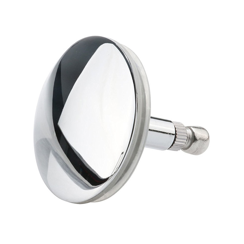Chrom Badewanne Becken Abfluss Stopper Stecker Schlecht Schlecht Stecker Badewanne Ablauf Silber