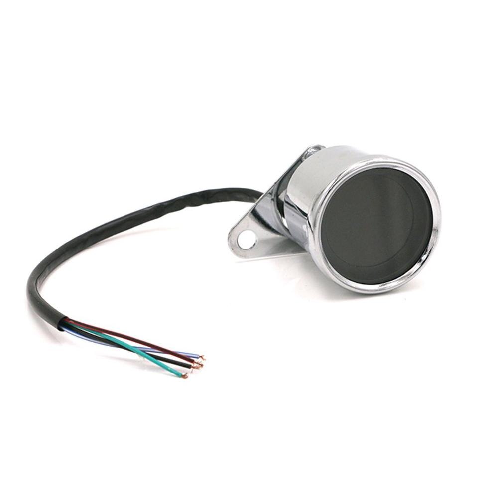 Universal- Motorrad Digitale Motorrad Tacho retro LCD Kilometerzähler Cafe Rennfahrer Tachometer anzeige Rolle ATV Meter
