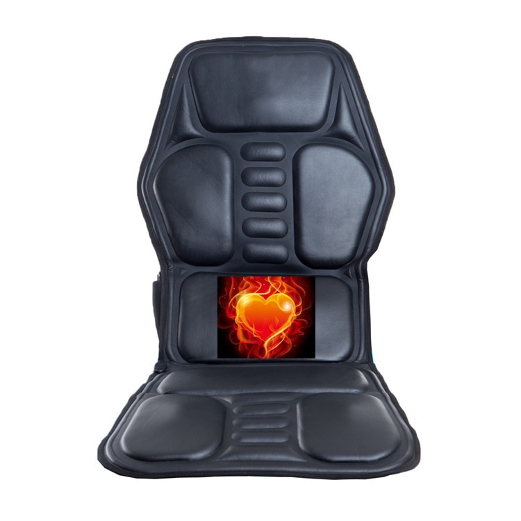 Beheizte Auto Heimat Sekretariat Sitz Massagegerät Zurück Massage Vibrieren Kissen Nacken Massage Stuhl Massage