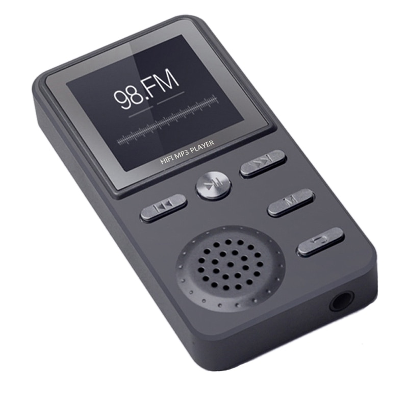 8GB MP3 Spieler Metall Lossless HIFI MP3 Sport Musik Spieler Multifunktions FM Uhr Recorder Laut Stereo Spieler