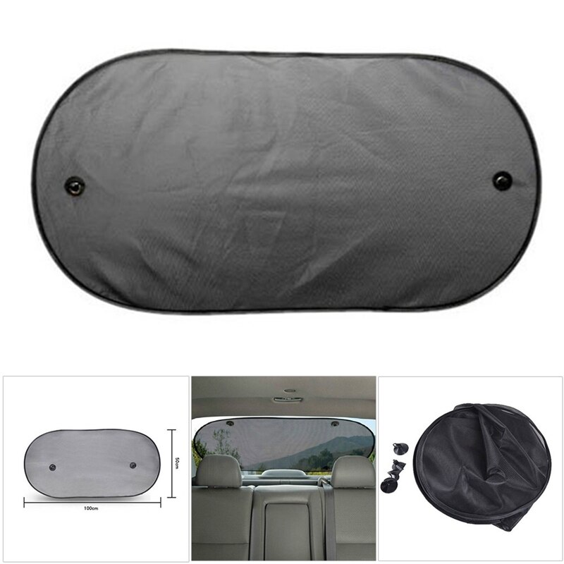 Schwarz Auto Hinten Sonnenschirm Auto Sonnenblende Auto Fenster Sonnenschutz Vorhang Auto Auto Styling Innere UV Abdeckungen sonnenschirm