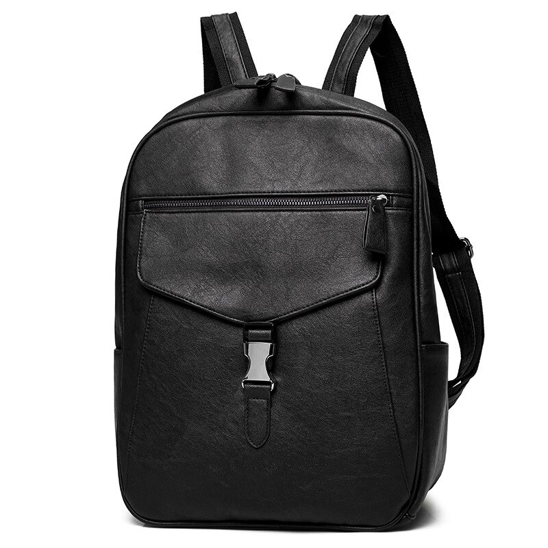 Neue Männer Rucksack PU Leder Wasserdichte Rucksack Reisetasche Lässig Schule Tasche Für Jugendliche Große Laptop Rucksack Mochila