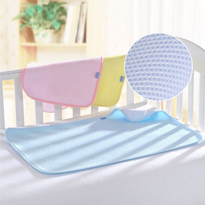 35*45cm Mehrweg Baby Bambus Windeln freundlicher Wasserdichte Matratze Bettwäsche Windeln Ändern matt Blatt Pflege Pad für Babys